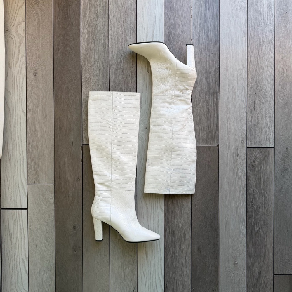 Longchamp Heeled Knee-High Boots